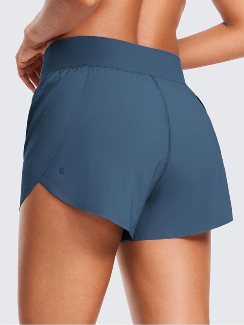 CRZ YOGA Feathery-Fit Soft Dolphin Lined Shorts 3" โข Set of 2 โข Size Small - Picture 13 of 13